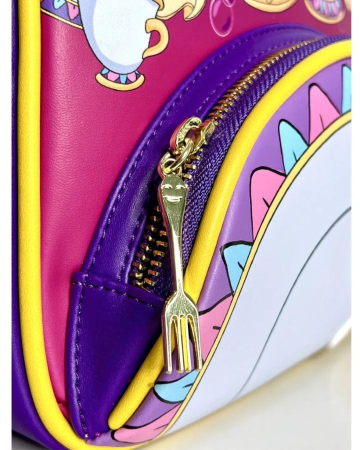 Loungefly Disney Beauty And The Beast - Be Our Guest Mini Backpack