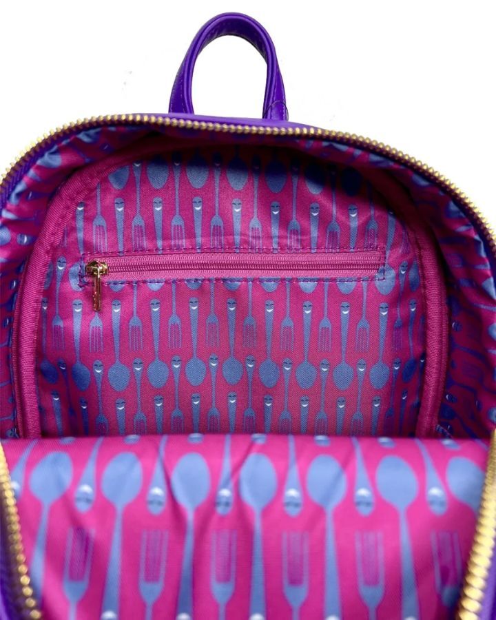 Loungefly Disney Beauty And The Beast - Be Our Guest Mini Backpack