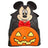 Loungefly Disney Mickey Mouse - Vampire Pumpkin Glow Mini Backpack