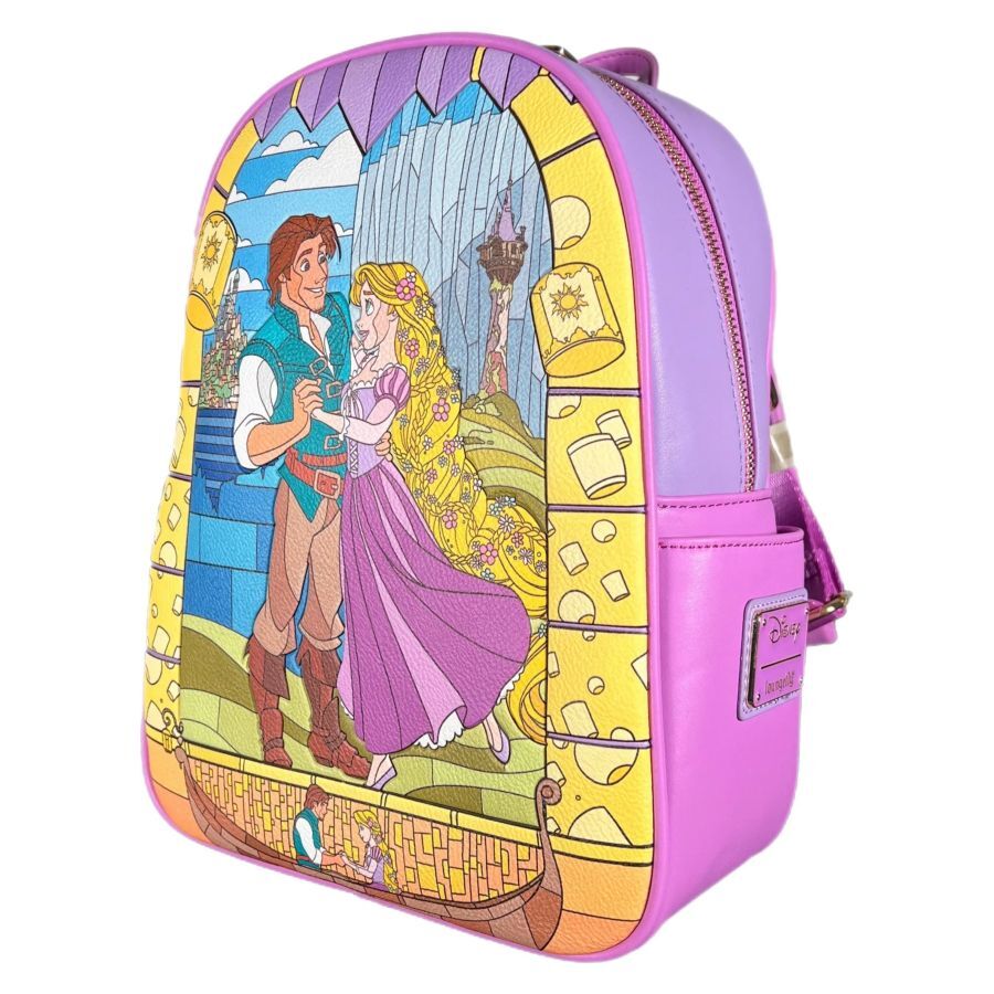 Loungefly Disney Tangled - Stained Glass Mini Backpack