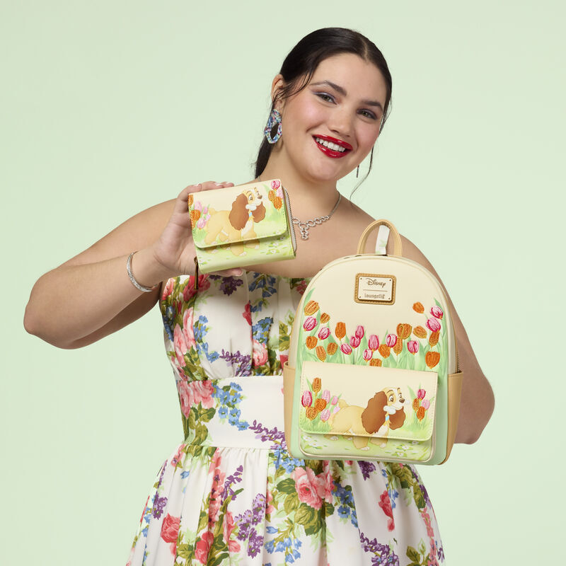 Loungefly Disney Lady & the Tramp - Pastel Tulip Mini Backpack