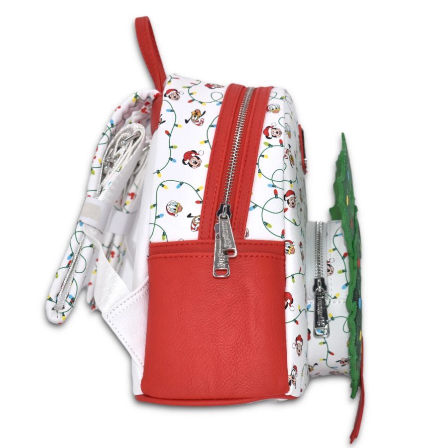 Loungefly Disney Mickey - Holiday Wreath Mini Backpack