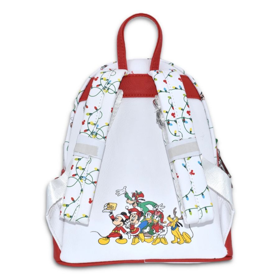Loungefly Disney Mickey - Holiday Wreath Mini Backpack
