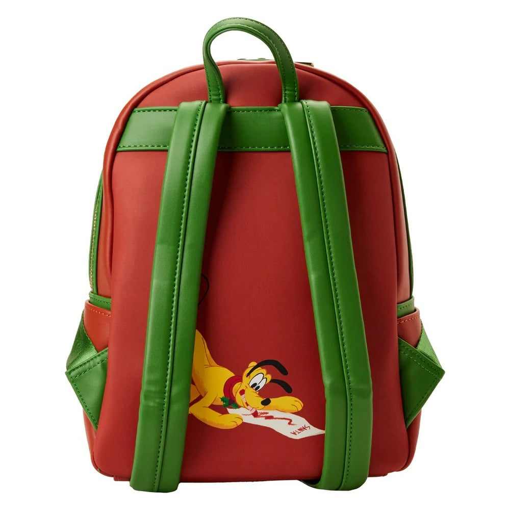 Loungefly Disney Mickey And Minnie - Christmas Fireplace Mini Backpack