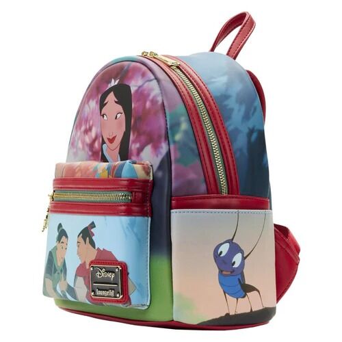 Loungefly Disney Mulan - Princess Scene Mini Backpack