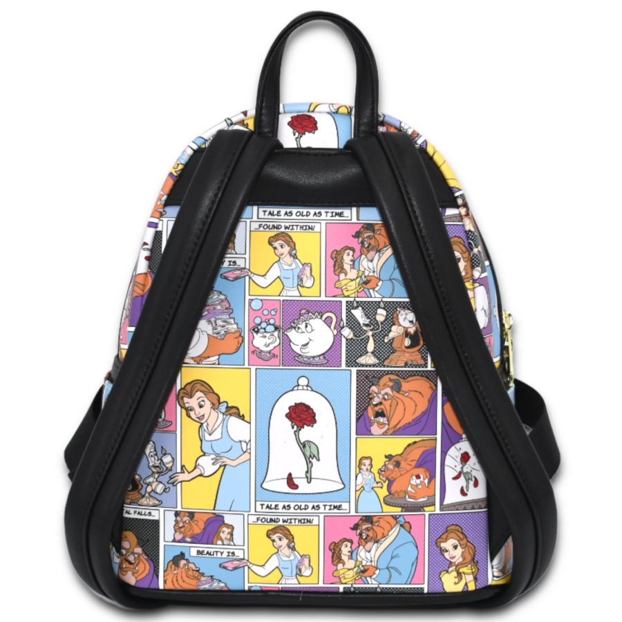 Loungefly Disney Beauty and the Beast - Comic Strip Mini Backpack