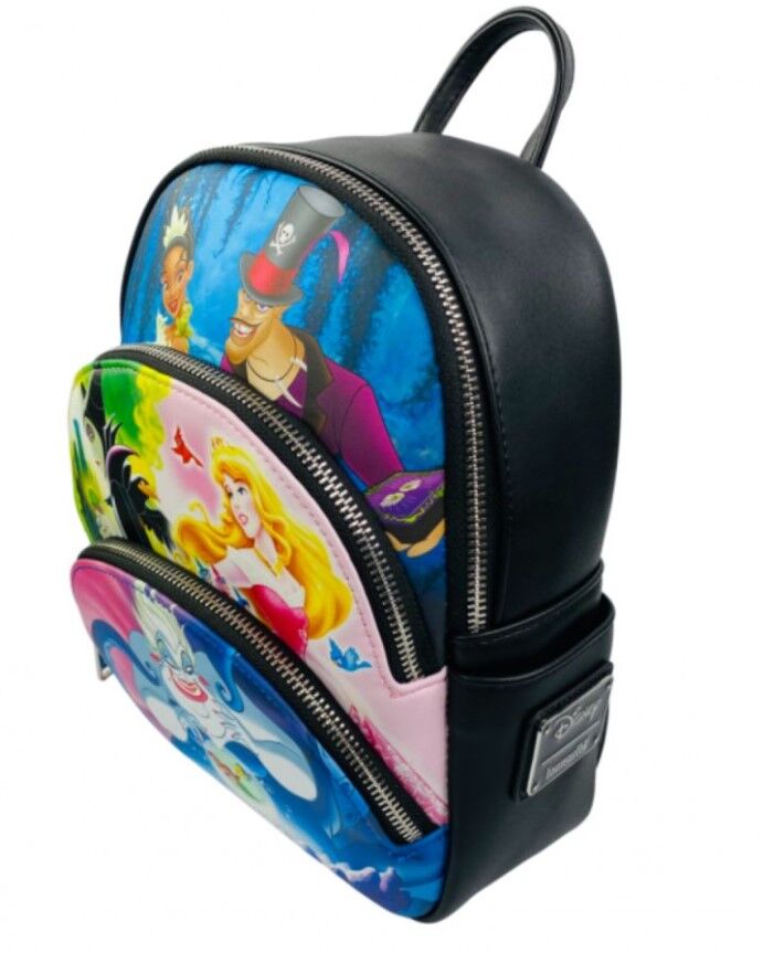 Loungefly Disney - Good Vs. Evil Scene Mini Backpack