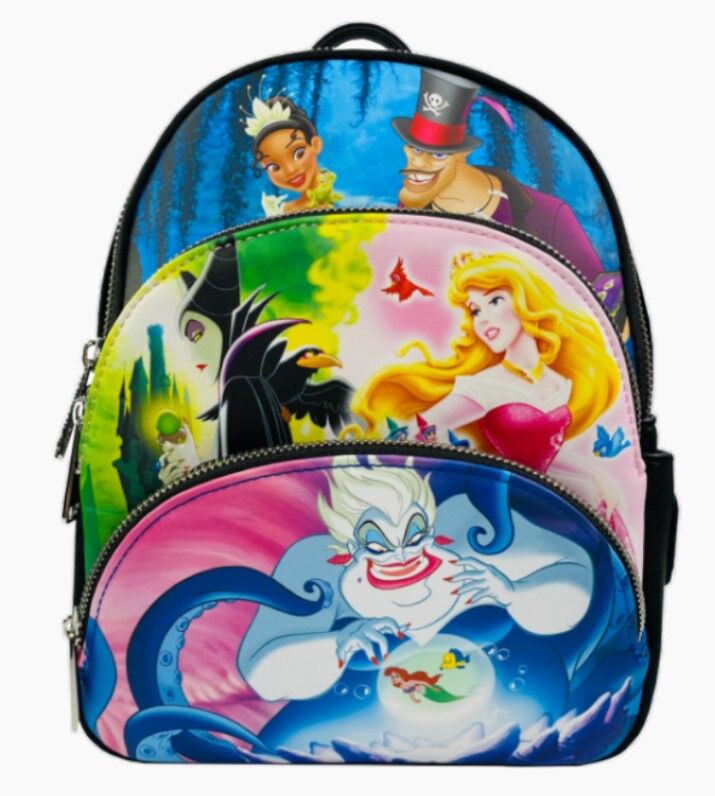 Loungefly Disney - Good Vs. Evil Scene Mini Backpack