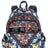 Loungefly Disney Snow White and the Seven Dwarfs - Floral Watercolor US Exclusive Mini Backpack