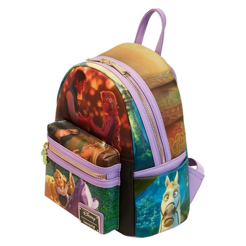 Loungefly Disney Tangled - Rapunzel Princess Scene Mini Backpack
