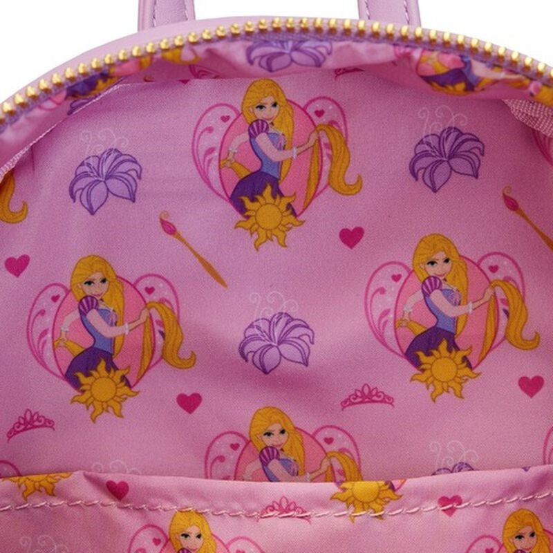 Loungefly Disney Tangled - Rapunzel Princess Scene Mini Backpack