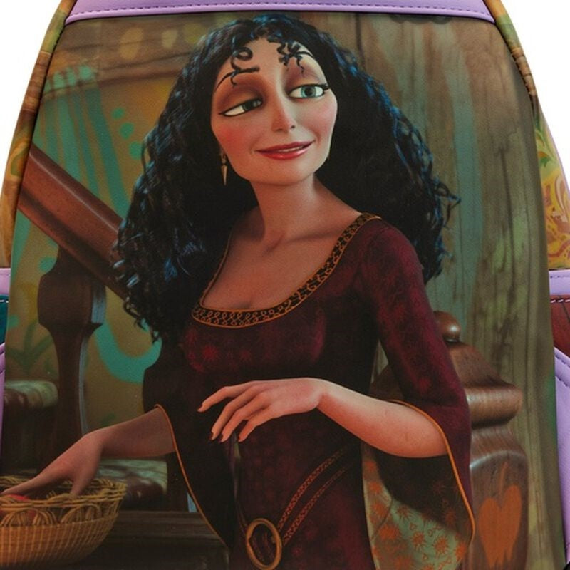 Loungefly Disney Tangled - Rapunzel Princess Scene Mini Backpack