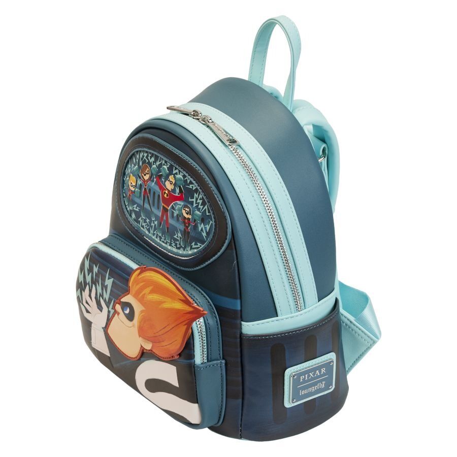 Loungefly Disney The Incredibles - Syndrome Glow In The Dark Mini Backpack