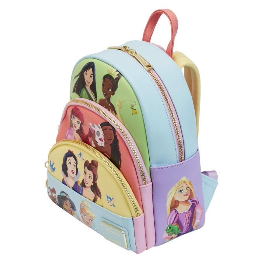 Loungefly Disney Princess - Triple Pocket Mini Backpack