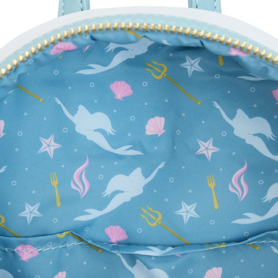 Loungefly Disney The Little Mermaid (1989) - Triton's Gift Mini Backpack