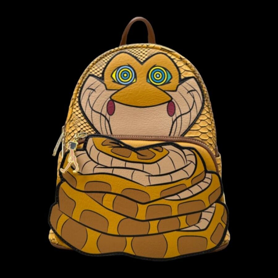 Loungefly The Jungle Book - Kaa Cosplay Glow In The Dark US Exclusive Mini Backpack