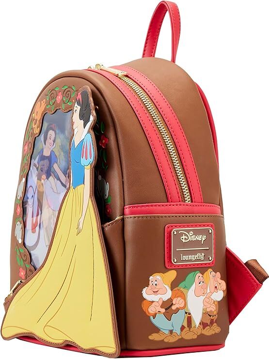 Loungefly Disney Snow White and the Seven Dwarfs - Princess Series Mini Backpack