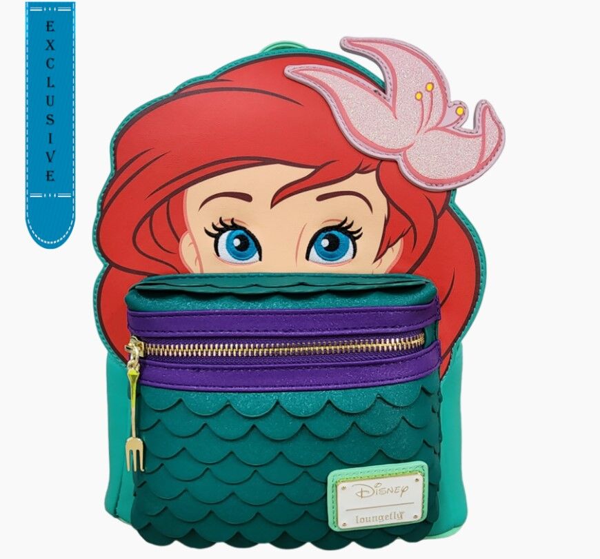 Loungefly Disney The Little Mermaid - Ariel Princess Cosplay US Exclusive Mini Backpack