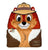 Loungefly Chip 'n' Dale - Rescue Rangers - Faux Fur Chip US Exclusive Mini Backpack