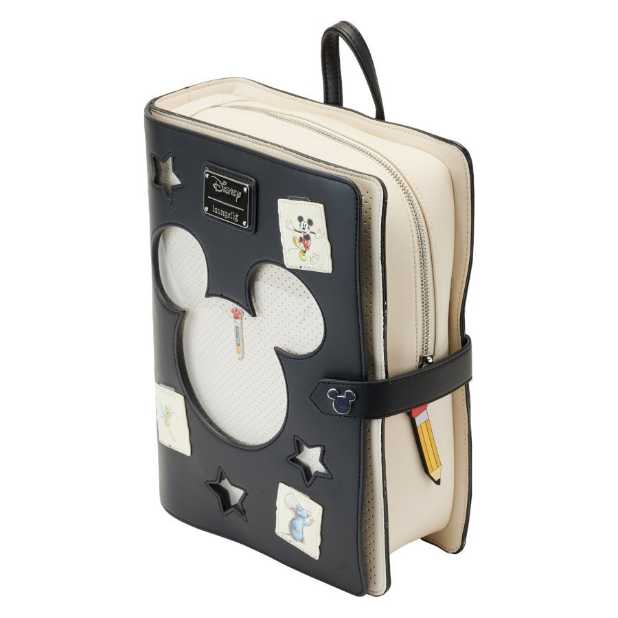 Loungefly Disney D100 - Sketch Book Pin Collector Mini Backpack