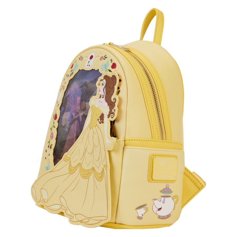 Loungefly Disney Beauty & the Beast - Belle Lenticular Mini Backpack