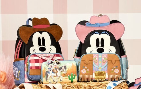 Loungefly Disney - Western Minnie Cosplay Mini Backpack