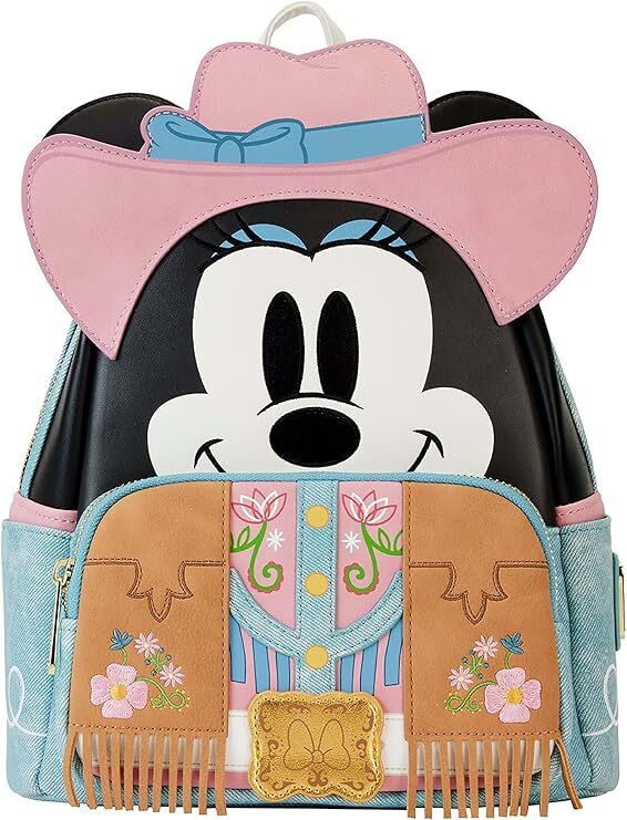 Loungefly Disney - Western Minnie Cosplay Mini Backpack