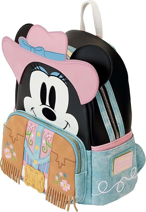 Loungefly Disney - Western Minnie Cosplay Mini Backpack