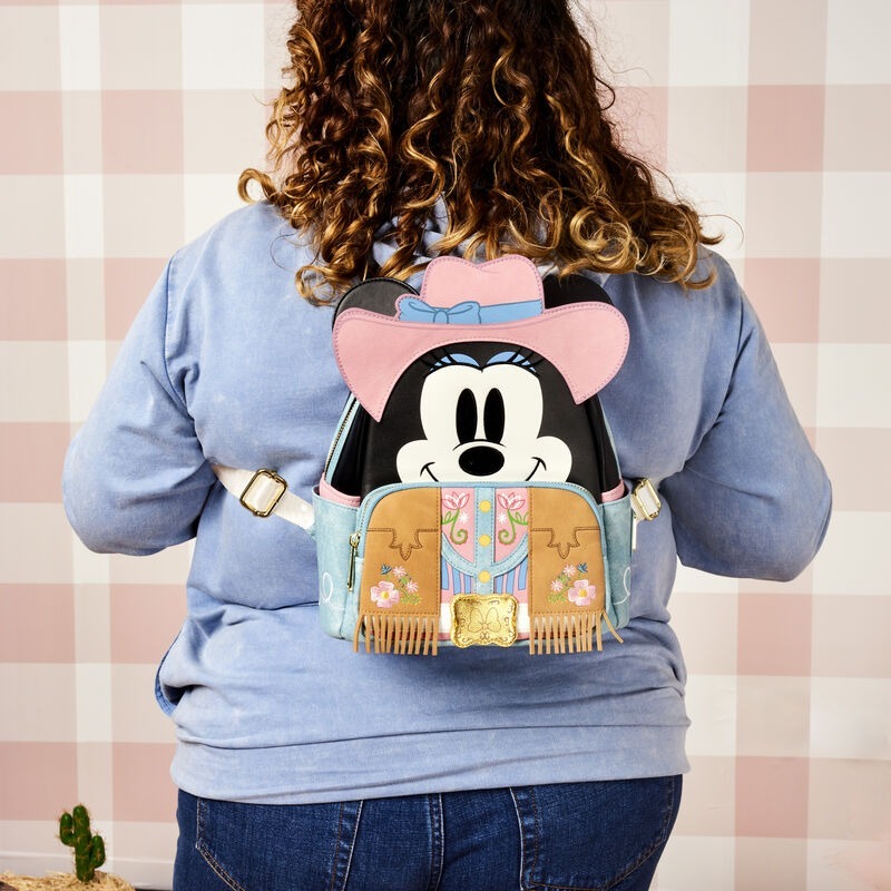 Loungefly Disney - Western Minnie Cosplay Mini Backpack