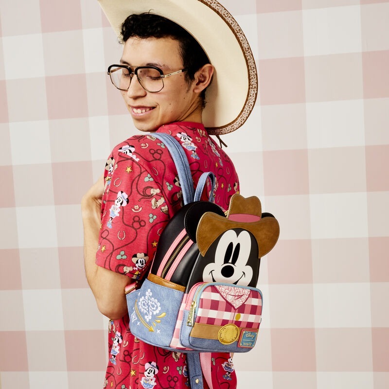 Loungefly Disney - Western Mickey Cosplay Mini Backpack