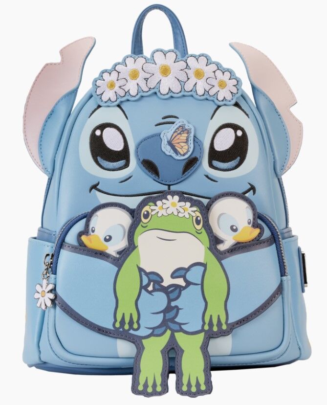 Loungefly Disney Lilo & Stitch - Springtime Stitch Cosplay Mini Backpack