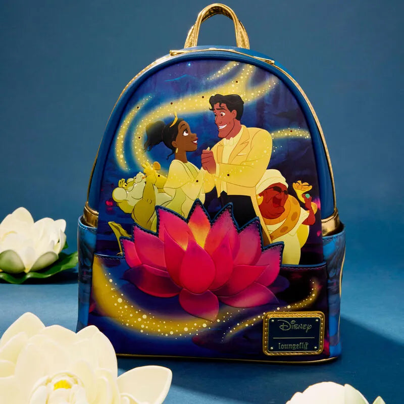 Loungefly Disney The Princess and the Frog - 15th Anniversary LED Mini Backpack