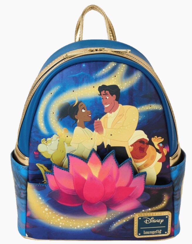 Loungefly Disney The Princess and the Frog - 15th Anniversary LED Mini Backpack
