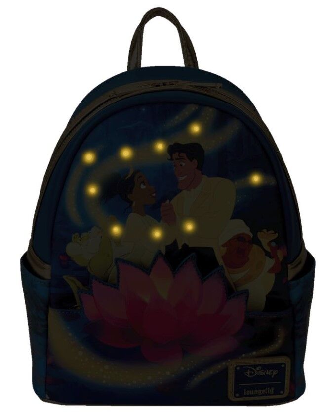 Loungefly Disney The Princess and the Frog - 15th Anniversary LED Mini Backpack