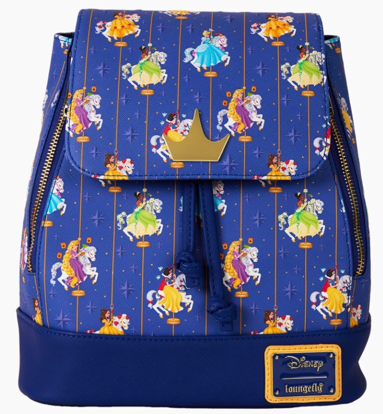 Loungefly Disney Princess - Carousel Mini Backpack