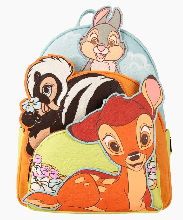 Loungefly Disney Bambi - Triple Pocket Mini Backpack