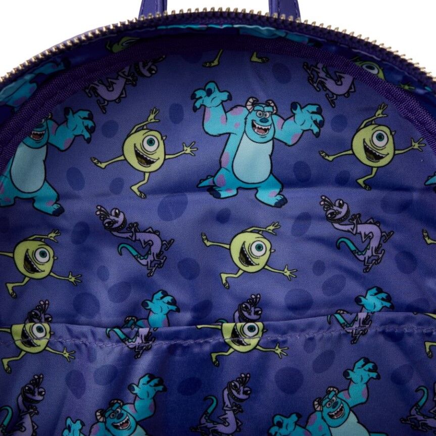 Loungefly Disney Pixar Monsters Inc. - Mike, Sulley & Randall Mini Backpack