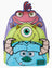 Loungefly Disney Pixar Monsters Inc. - Mike, Sulley & Randall Mini Backpack