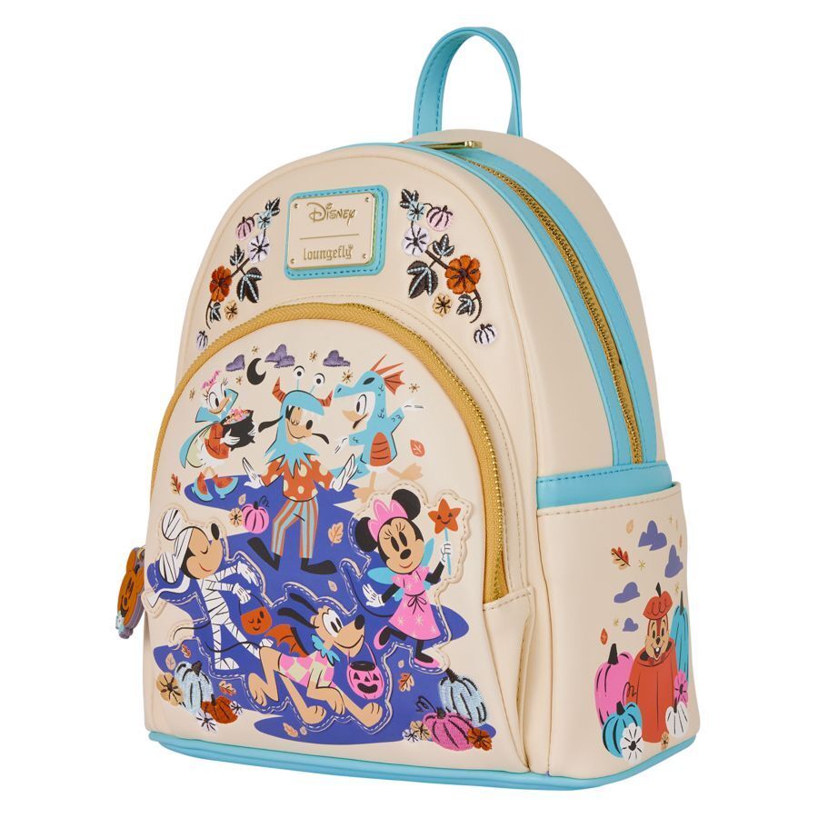 Loungefly Disney Mickey & Friends - Halloween Costumes Mini Backpack