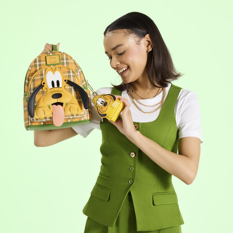 Loungefly Disney Pluto - 95th Anniversary Mini Backpack