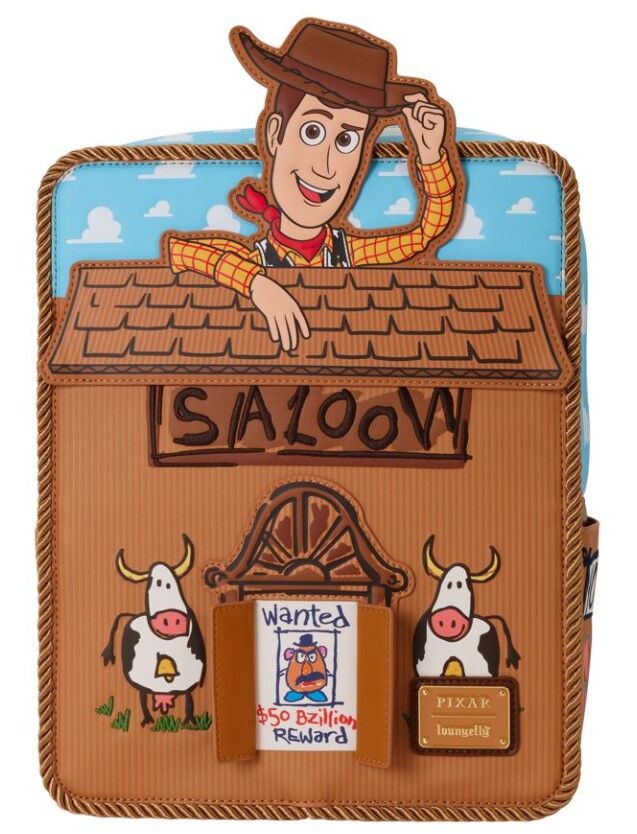 Loungefly Disney Pixar Toy Story - 30th Anniversary Woody Mini Backpack