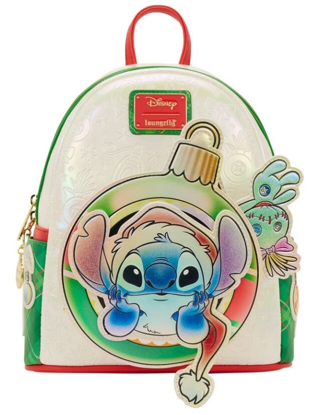 Loungefly Disney Lilo & Stitch - Holiday Mini Backpack