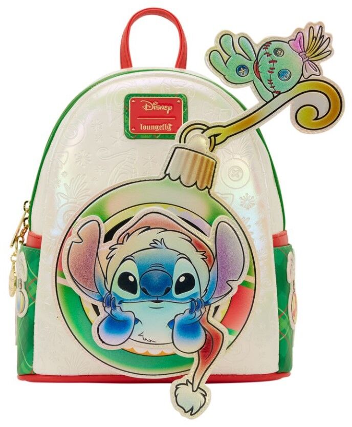 Loungefly Disney Lilo & Stitch - Holiday Mini Backpack