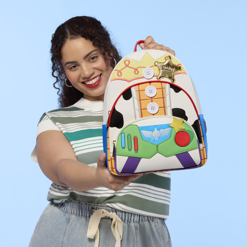 Loungefly Disney Pixar Toy Story 5 - Triple Pocket Mid-Size Backpack