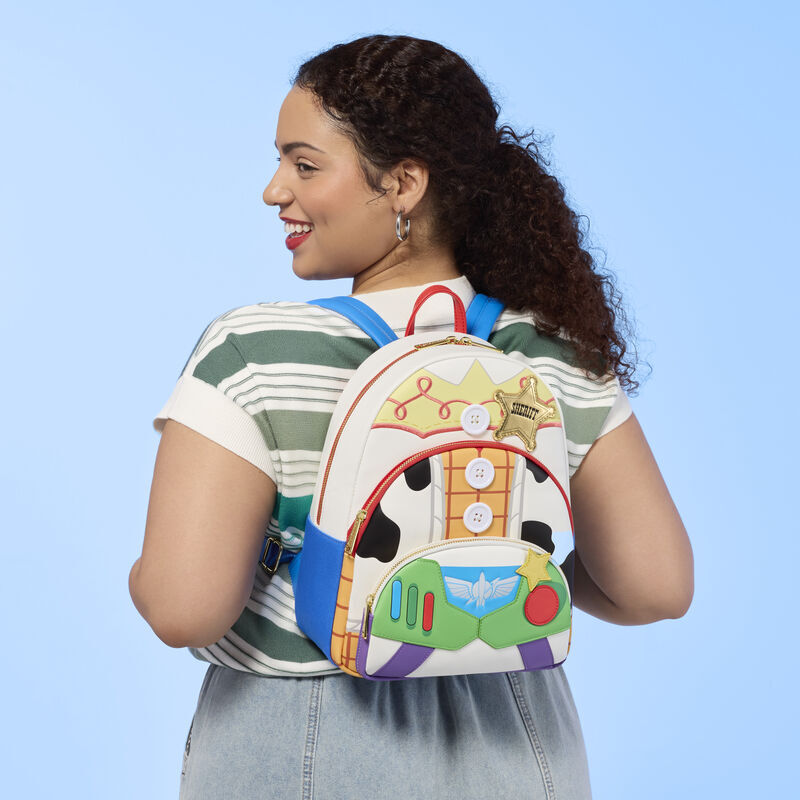 Loungefly Disney Pixar Toy Story 5 - Triple Pocket Mid-Size Backpack