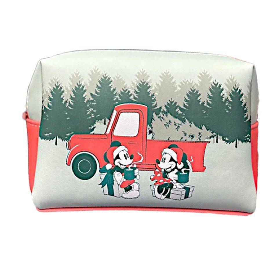 Loungefly Disney Mickey & Minnie - Holiday Cosmetic Bag