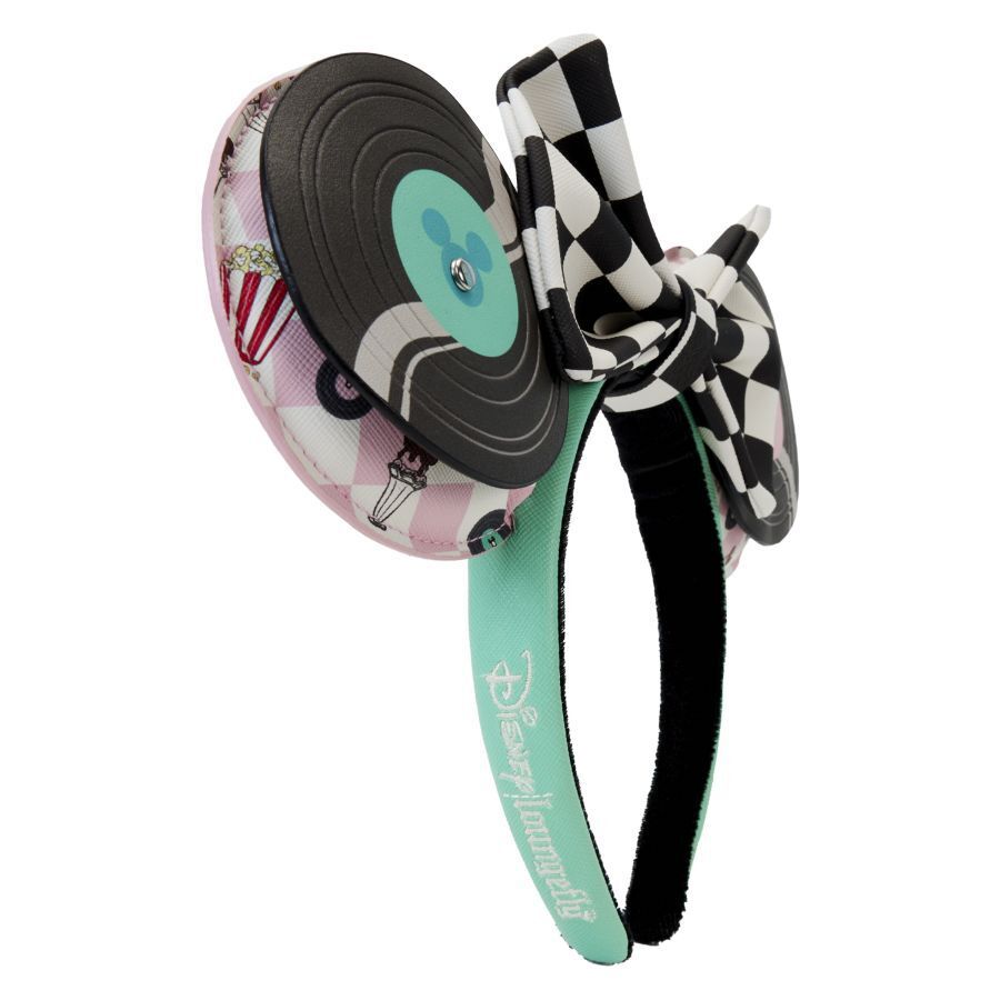 Loungefly Disney Mickey & Minnie Mouse - Date Night Diner Jukebox Record Ears Headband