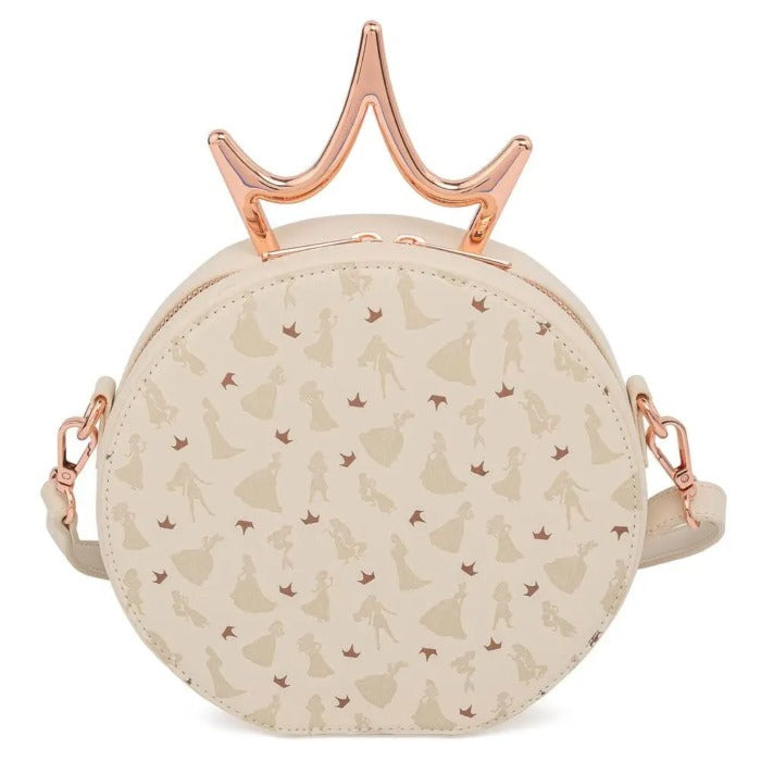 Loungefly Disney Princess - Ultimate Princess Metal Crown Crossbody Bag