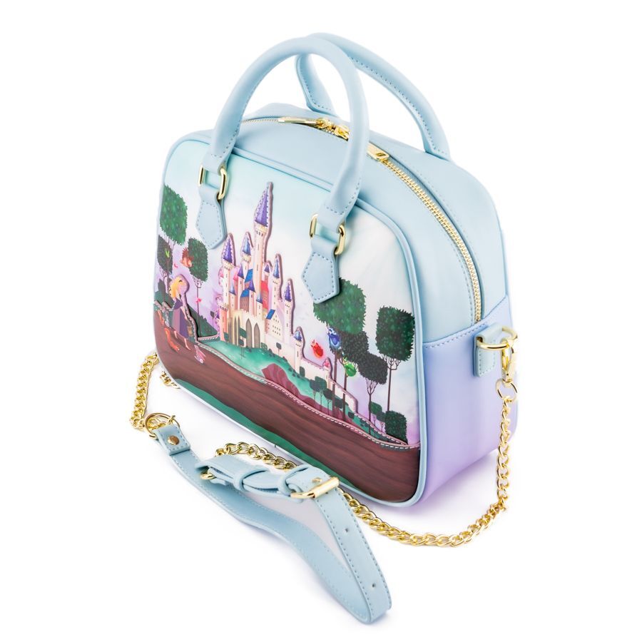 Loungefly Disney Sleeping Beauty - Castle Crossbody Bag