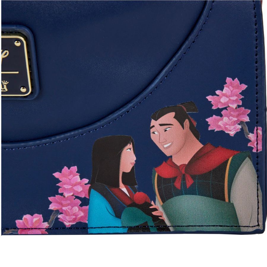 Loungefly Disney Mulan - Castle Crossbody Bag